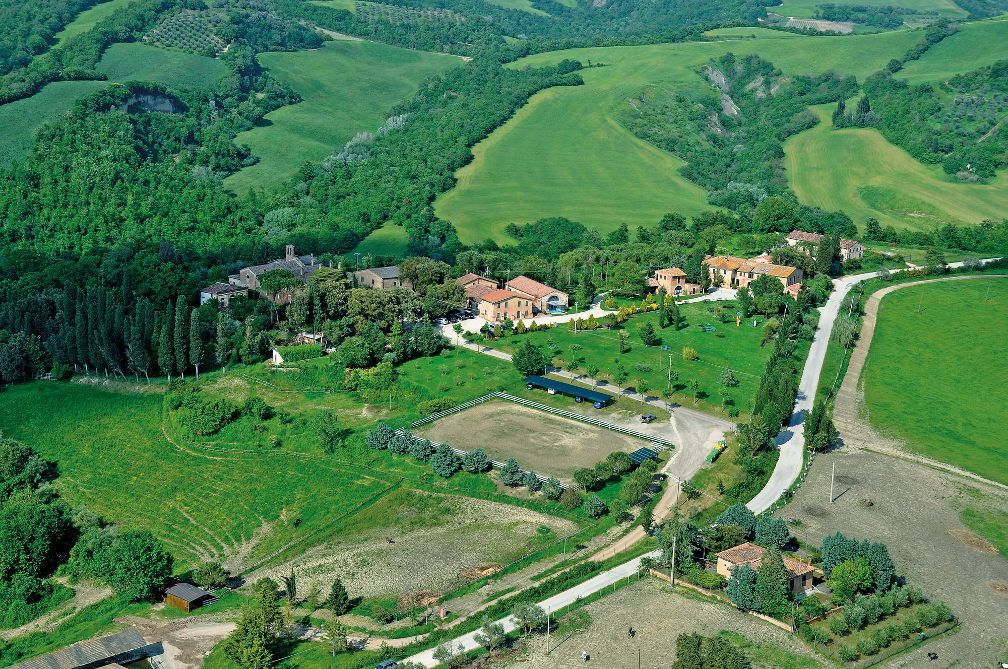 Fattoria Pieve A Salti Villa Buonconvento Bagian luar foto